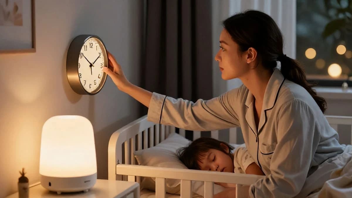 Ora de vară și somnul copilului: cum pregătești tranziția